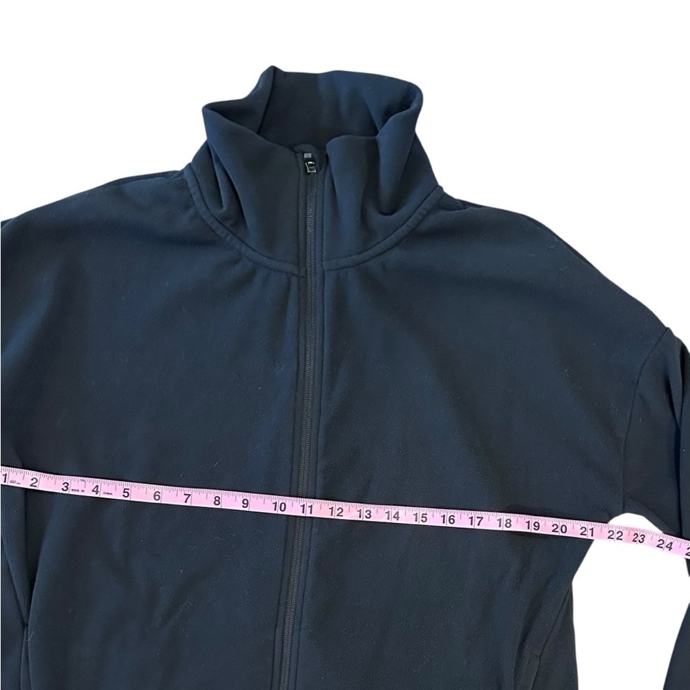 Women’s Mondetta Super Soft Fleece Zip Up Jacket Black Size XL - Picture 3 of 5